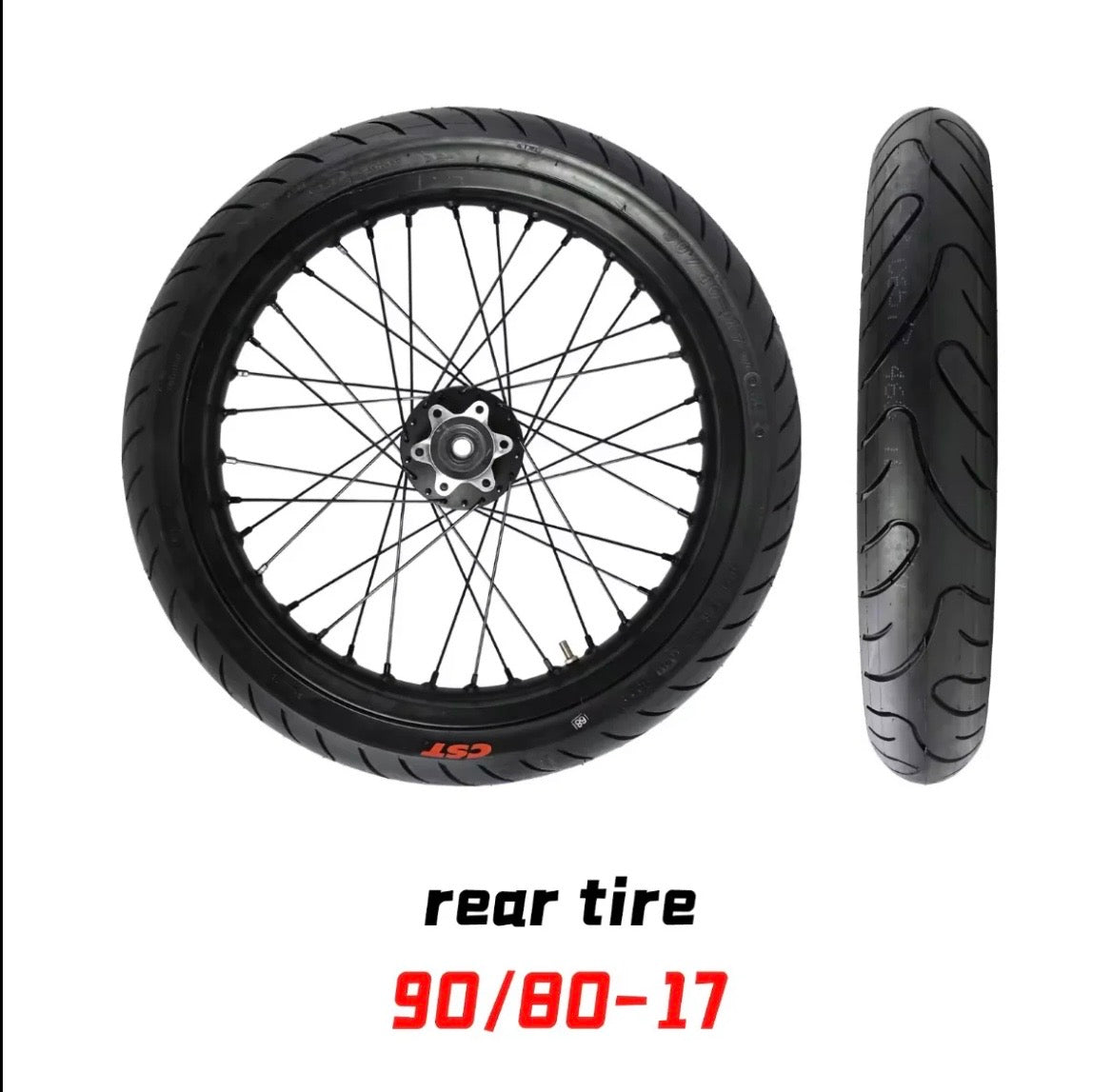 Surron/E Ride Pro CST Supermoto Wheel Set