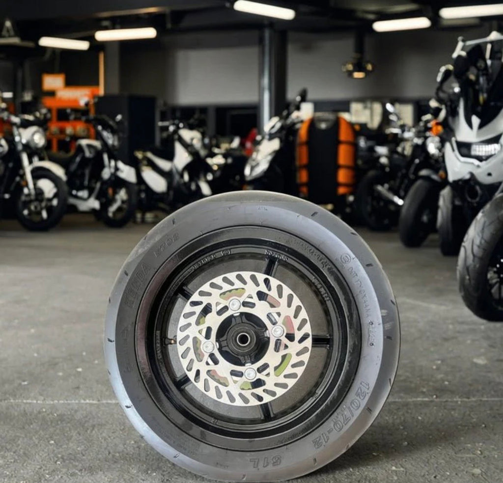 Yozma/Heybike Supermoto Wheel Set