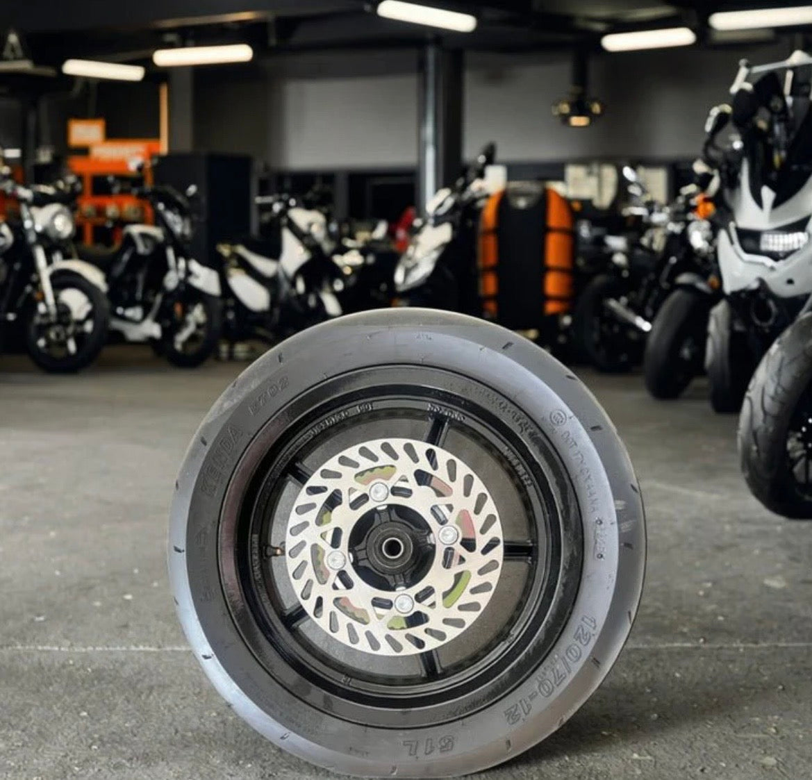 Yozma/Heybike Supermoto Wheel Set