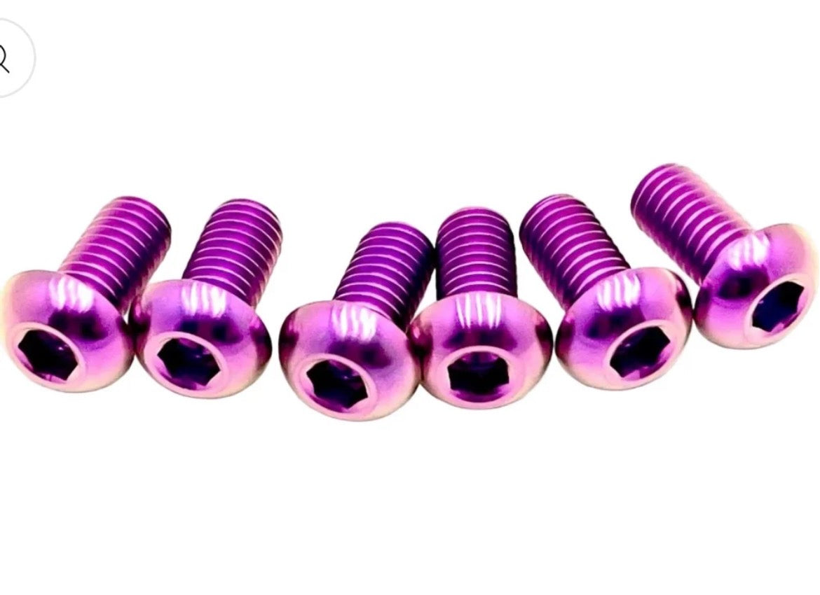 Talaria Side Panel Titanium Bolts (6 bolts)
