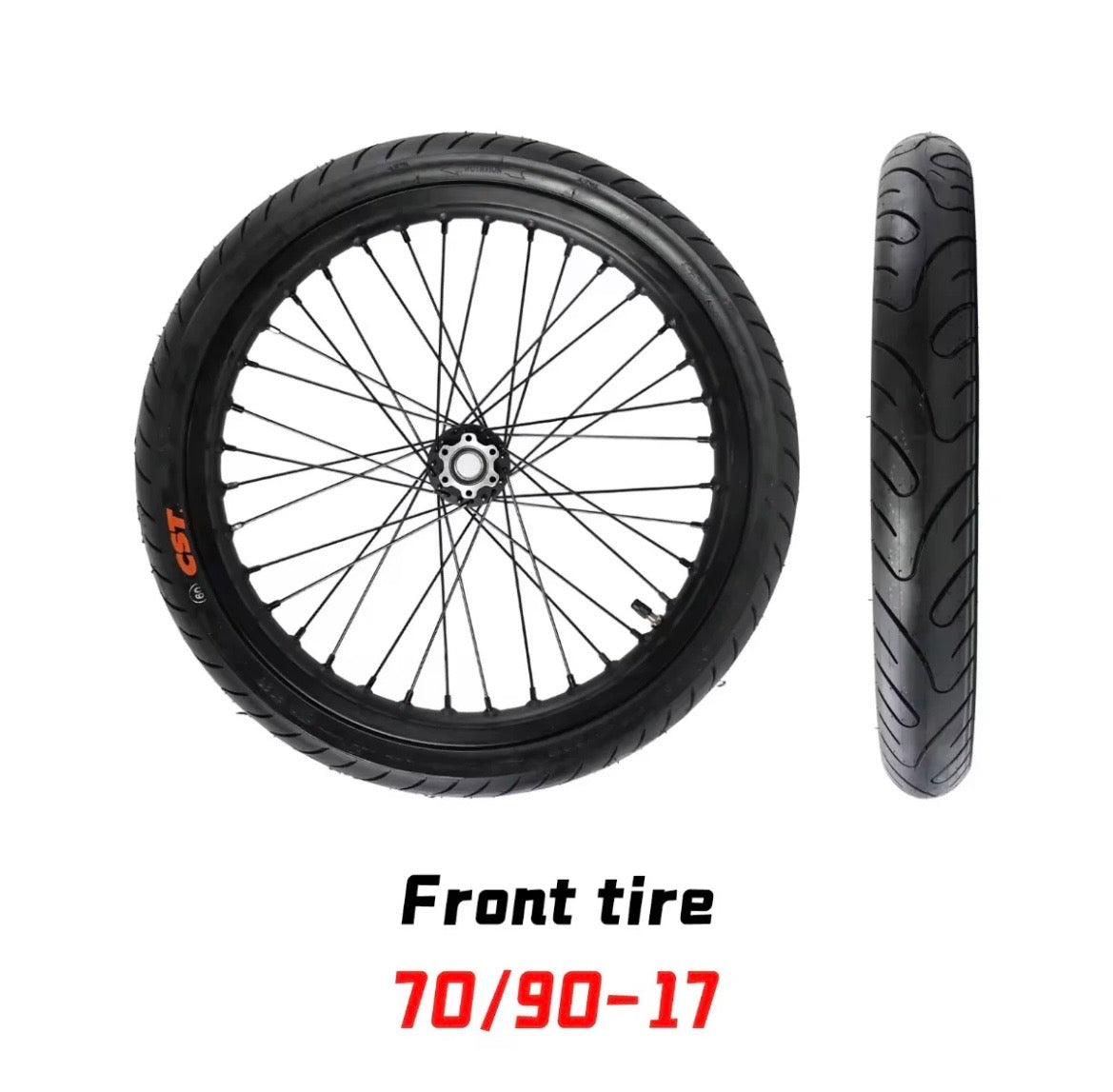 Surron/E Ride Pro CST Supermoto Wheel Set