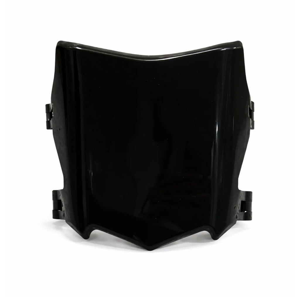 Glossy moto cuts plate