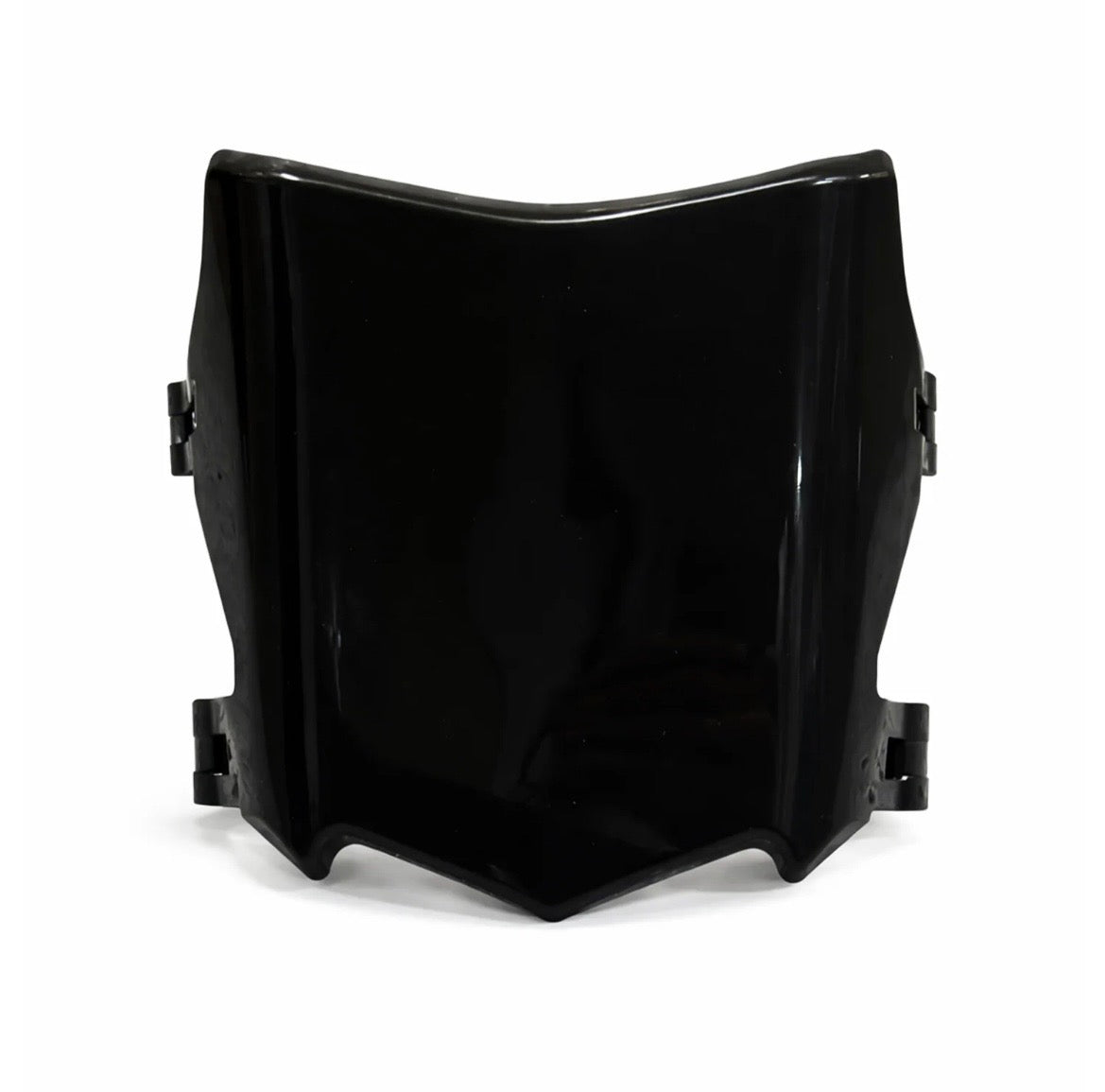 Glossy moto cuts plate